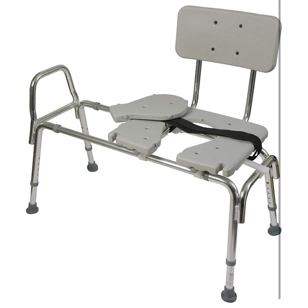DMI Tub 1 Count (Pack of 1), Transfer Bench and Sliding Shower Chair - Picture 9 of 11